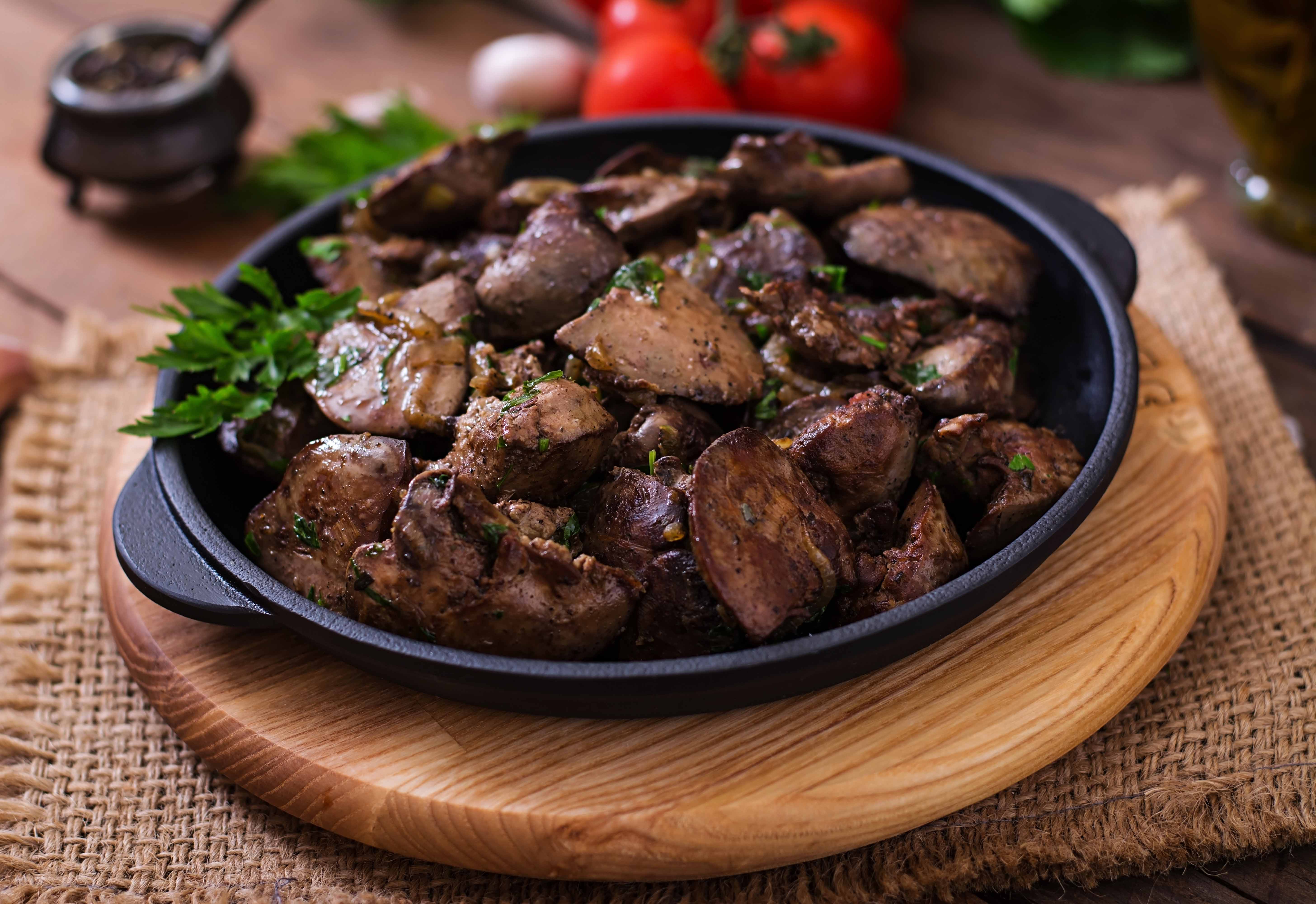 وجبة كبدة
