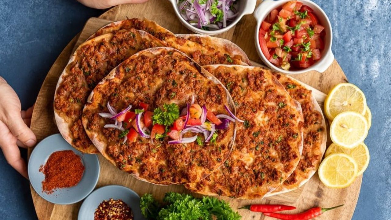 لحم عجين بالخضار